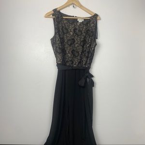 Calvin Klein jumpsuit size 14 black lace